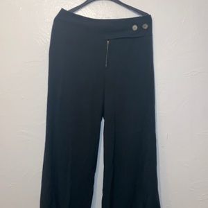 Wide leg dress pants